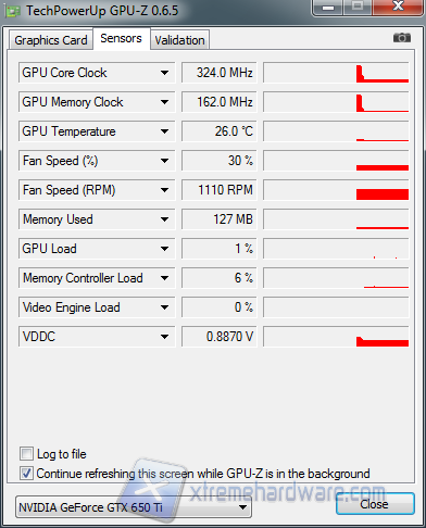 gpuz temp idle